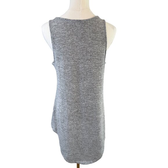2/$25 Express One Eleven Gray Asymmetrical Hem Tank Top Size M - Picture 11 of 14
